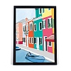 DIY 5D Veneto City Canvas Diamond Painting Kits DIY-C018-15-1