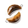 Natural Tiger Eye Pendants G-L614-D05-P04-2