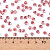 6/0 Baking Paint Transparent Fringe Glass Seed Beads X1-SEED-N006-06F-4