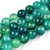 Natural Dragon Veins Agate Beads Strands G-Q948-81I-8mm-1