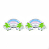 Transparent Acrylic Beads TACR-S117-15-2