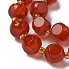 Natural Carnelian(Dyed & Heated) Beads Strands G-K387-A12-02-3