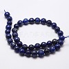 Natural Lapis Lazuli Beads Strands G-D840-38-6mm-3
