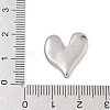 304 Stainless Steel Heart Pendants STAS-R162-01P-03-3