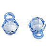 Transparent Acrylic Pendants MACR-S373-125-B10-3