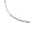 2MM Round Nylon Milan Cord Necklace Makings MAK-F038-C32-G-3