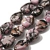 Natural Rhodonite Beads Strands G-P561-B10-01-1