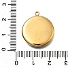 304 Stainless Steel Pave Natural Paua Shell Pendants STAS-Z125-01G-G-3