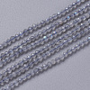 Natural Labradorite Beads Strands G-F596-43-4mm-1