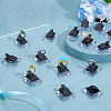 Plastic Single Ring Display Stands RDIS-WH0030-03B-4