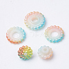 Imitation Pearl Acrylic Beads OACR-T004-10mm-17-3