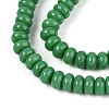 Opaque Spray Painted Glass Beads GLAA-ZX008-4mm-18C-3