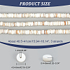  3 Strands Natural Shell Beads Strands SSHEL-NB0001-44A-2