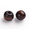 Natural Wood Beads X-TB12mmY-10-2