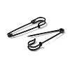 304 Stainless Steel Safety Pins Brooch Findings STAS-I673-05EB-2