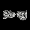 Valentine's Day Transparent Acrylic Pendants TACR-G048-02A-2