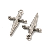 Non-Tarnish 304 Stainless Steel Pendants X-STAS-O004-06A-P-2