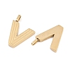304 Stainless Steel Pendants STAS-L022-589V-2