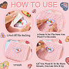 Heart Polyester Computerized Embroidery Cloth Iron on/Sew on Patches PATC-TAC0011-01-5