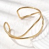 304 Stainless Steel Cuff Bangles for Women LS-BJEW-Z150-01G-02-3