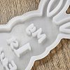 Easter Theme Rabbit with Word Pattern DIY Silicone Table Lamp Molds SIMO-G008-02B-5