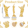 Alloy Angel Figurines Ornaments DJEW-WH0043-104B-2