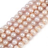 Natural Cultured Freshwater Pearl Beads Strands PEAR-I007-07J-11B-2