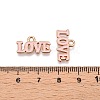 Valentine's Day Theme Alloy Enamel Pendants ENAM-T020-50D-03-3