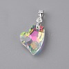 Electroplate Glass Pendants FIND-TAC0009-67S-02-2