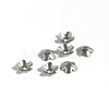 Tarnish Resistant 304 Stainless Steel Bead Caps STAS-K124-10P-1