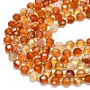 Natural Red Agate Beads Strands G-C116-A12-02-3
