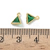 Brass Glass Charms KK-Z136-30G-01-3