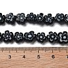 Handmade Millefiori Lampwork Beads Strands LAMP-F035-09H-4