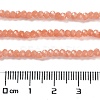 Baking Paint Imitation Jade Glass Bead Strands LS-DGLA-A034-J8MM-A34-3