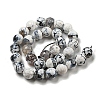 Faceted Natural Fire Crackle Agate Beads Strands G-F447-12mm-J02-3