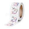 6 Styles Thank You Stickers Roll PW-WG80912-01-3