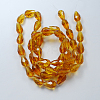 Glass Beads Strands LS-GLAA-R024-11x8mm-10-2