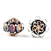 Handmade Indonesia Alloy Beads IPDL-B001-08-1-2