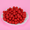 Round Silicone Focal Beads SI-JX0046A-52-3