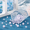 105Pcs 3 Styles Electroplate Opaque Solid Color Glass Beads Strands GLAA-TA0004-40A-6