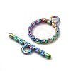 Ion Plating(IP) 304 Stainless Steel Toggle Clasps STAS-F290-03MC-2