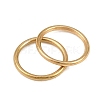 Ion Plating(IP) 304 Stainless Steel Closed Jump Rings STAS-G393-06G-17-3
