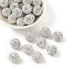 Polymer Clay Rhinestone Beads RB-H284-14MM-001-1