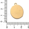 304 Stainless Steel Pendants STAS-A142-03G-3