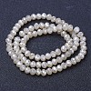 Electroplate Glass Beads Strands EGLA-A034-J6mm-Y03-2