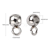 Tarnish Resistant 304 Stainless Steel Tube Bails STAS-G075-11P-2