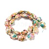 Synthetic Turquoise Dyed Beads Strands G-P507-05S-4