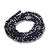 Electroplate Opaque Glass Beads Strands LS-EGLA-A035-P3mm-A18-2