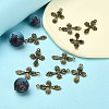 Tibetan Style Alloy Gothic Pendants MLF0175Y-NF-4