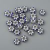 Alloy Rhinestone European Beads CPDL-H999-17-7